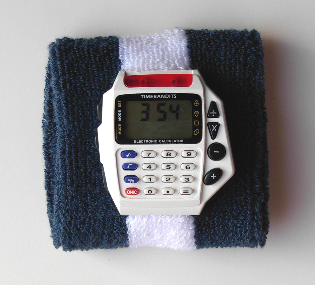 TIMEBANDITS Retro Digital Calculator Watch DCAL18W