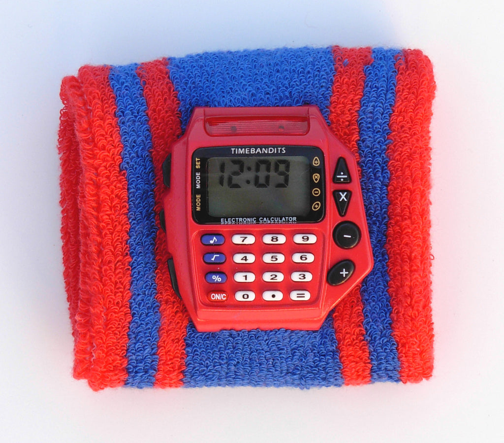 TIMEBANDITS Retro Digital Calculator Watch DCAL35R