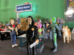 Satoshi Nakamoto "Masked" Action Figure