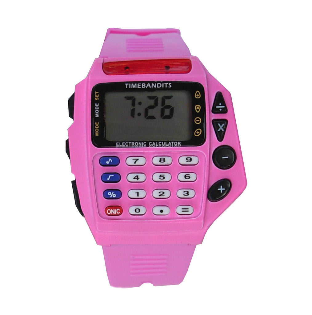 TIMEBANDITS Retro Digital Calculator Watch 02