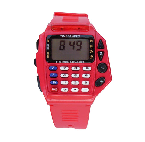 TIMEBANDITS Retro Digital Calculator Watch 03