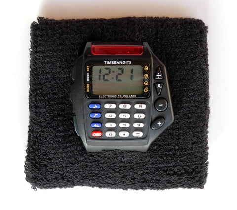 TIMEBANDITS Retro Digital Calculator Watch DCAL02BK