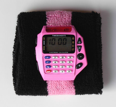 TIMEBANDITS Retro Digital Calculator Watch DCAL13P