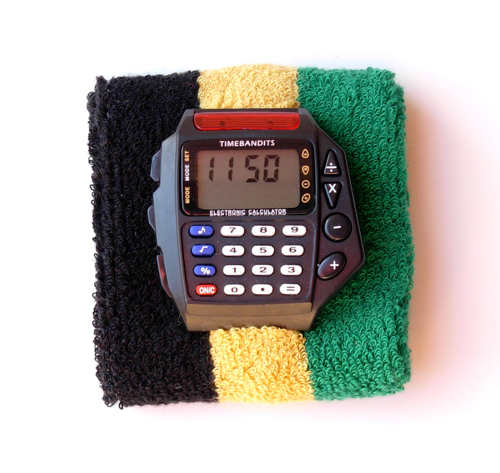 TIMEBANDITS Retro Digital Calculator Watch DCAL21BK