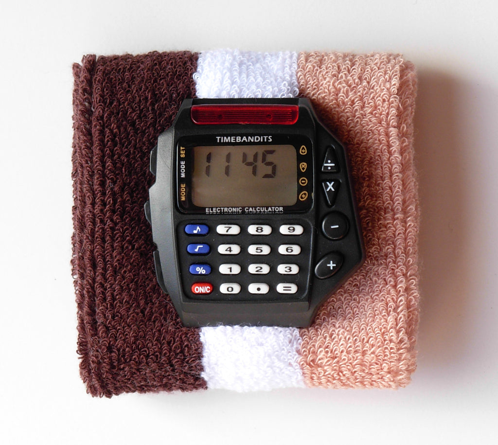 TIMEBANDITS Retro Digital Calculator Watch DCAL26BK