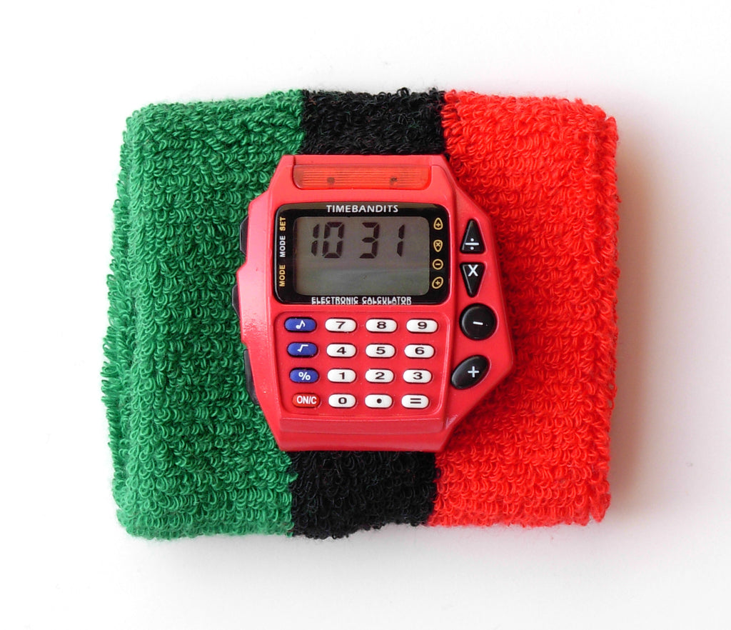 TIMEBANDITS Retro Digital Calculator Watch DCAL37R