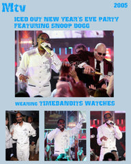 TIMEBANDITS Watch - Seen On Snoop Dogg / Mtv New Year's Eve Party